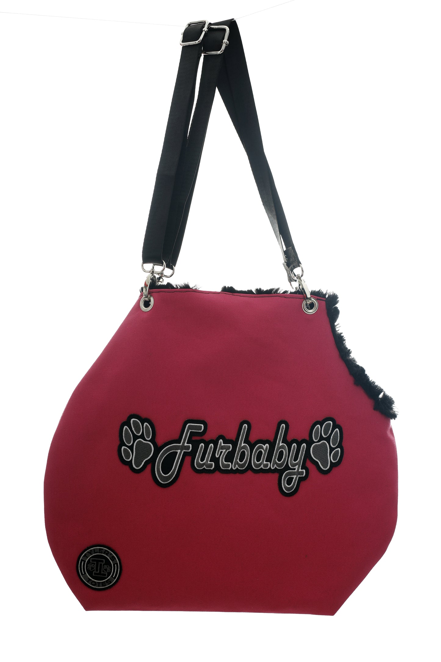 Furbaby Cut Out Tote Bag *Pink