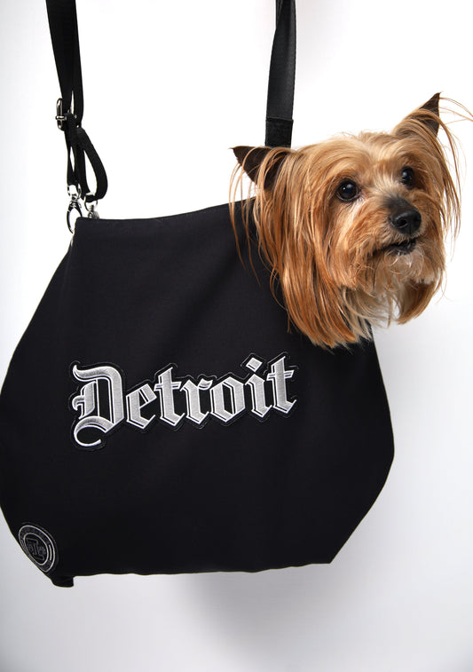 Detroit Cut Out Tote Bag * Black