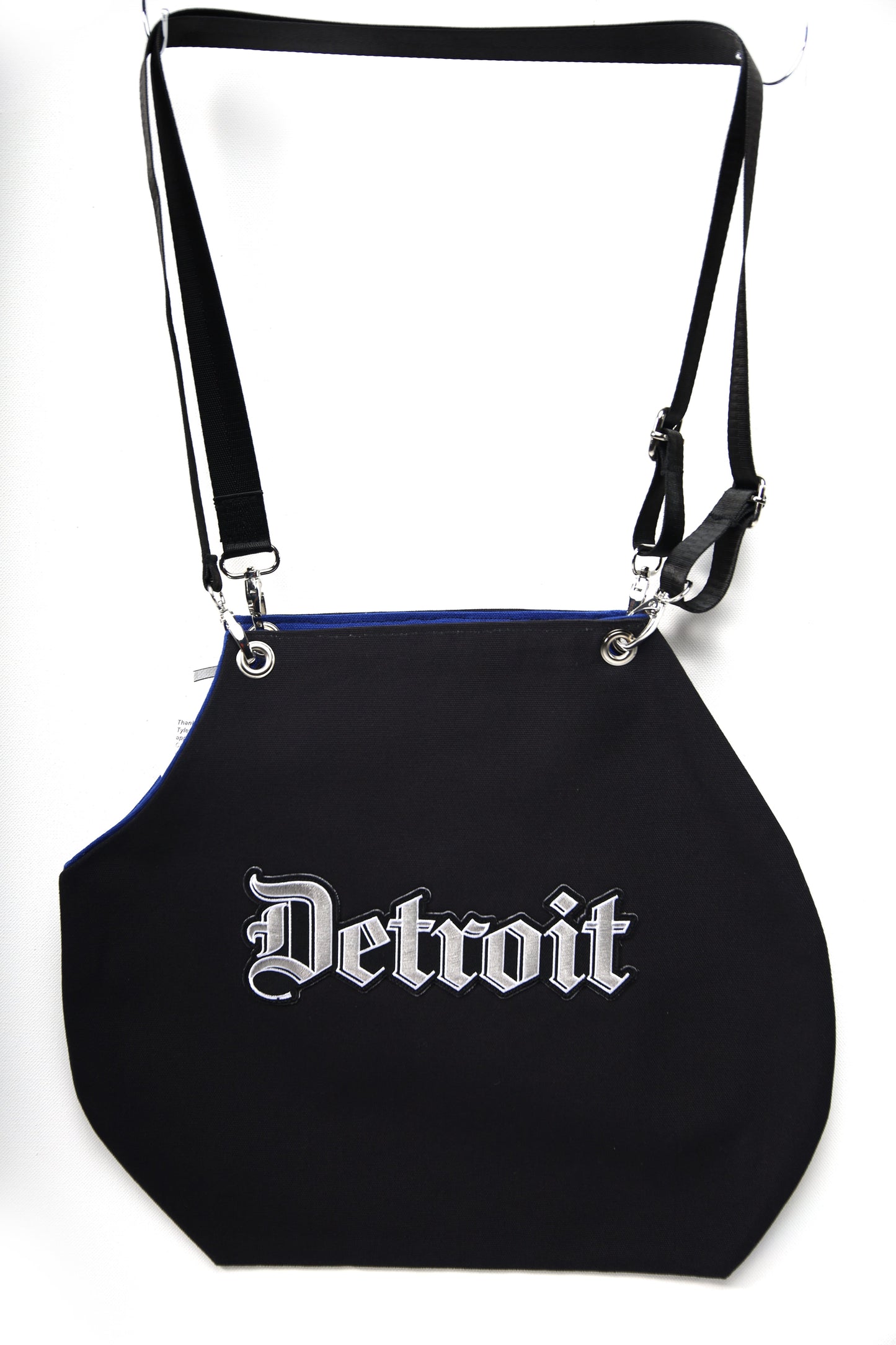 Detroit Cut Out Tote Bag * Black
