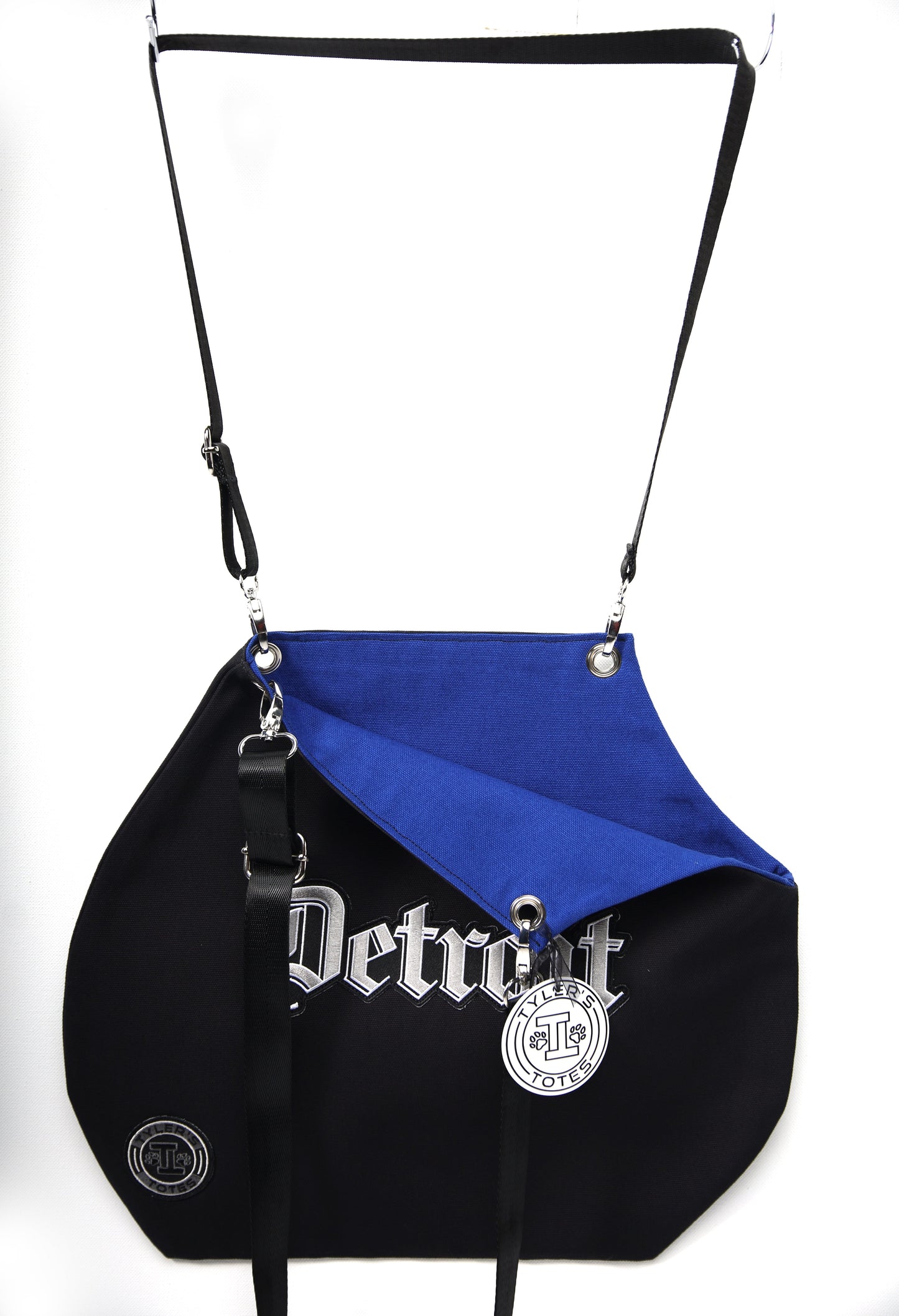 Detroit Cut Out Tote Bag * Black