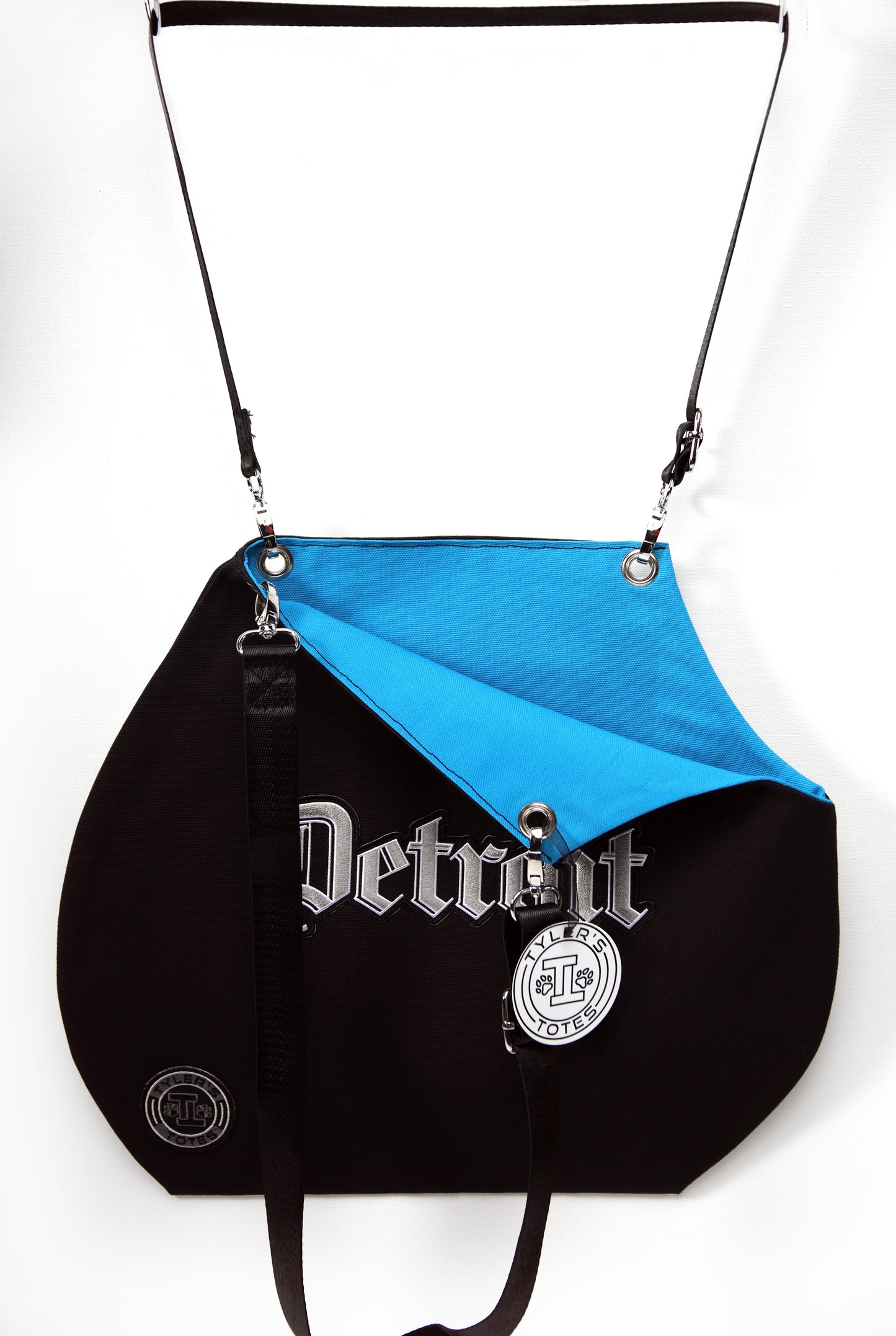 Detroit Cut Out Tote Bag * Black