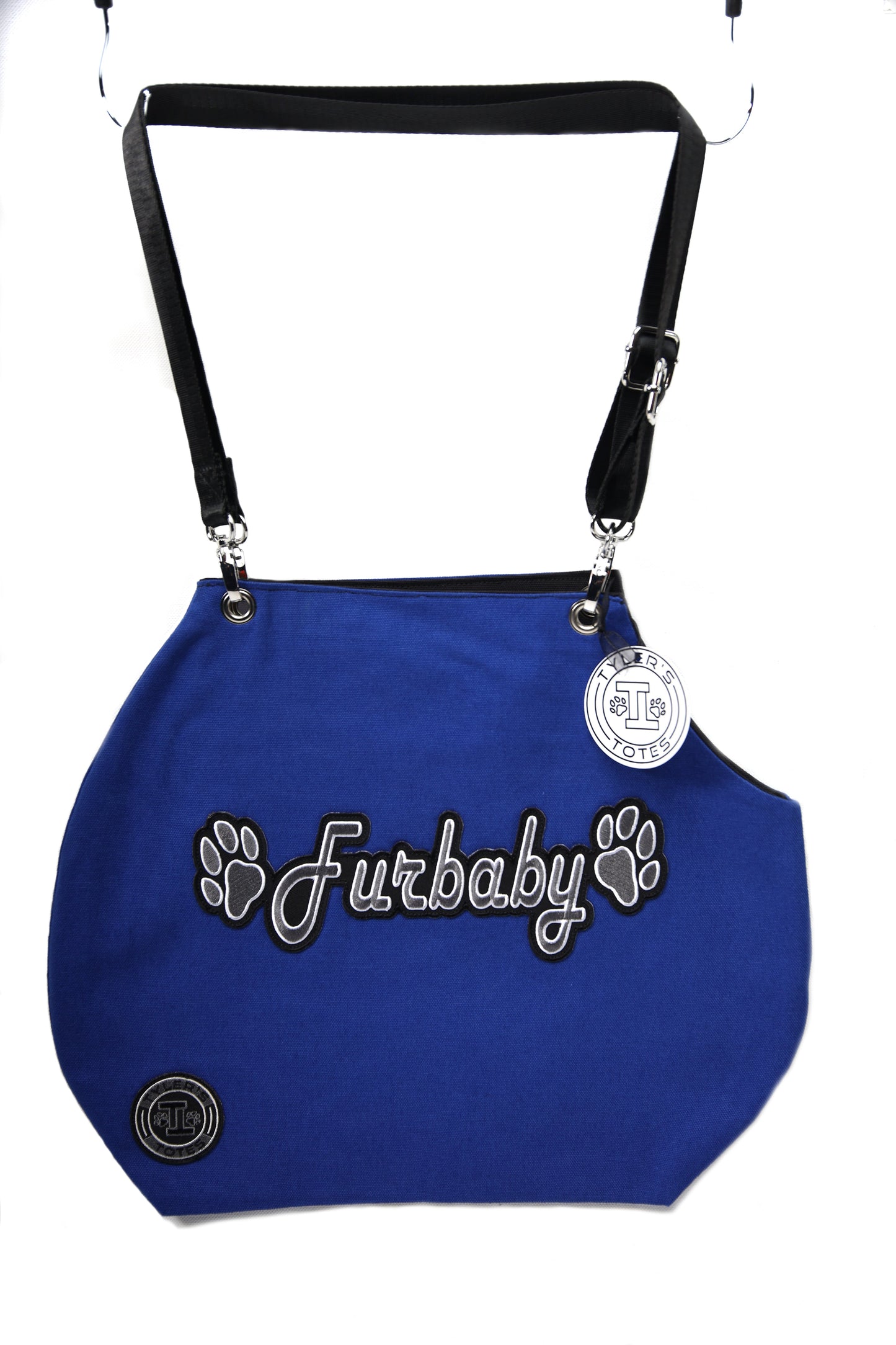 Furbaby Cut Out Tote Bag * Royal Blue