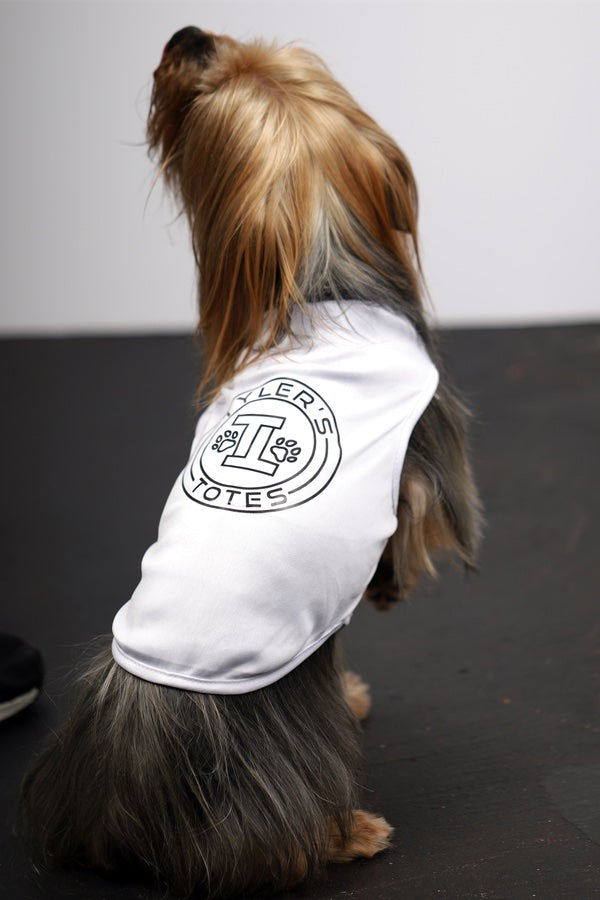 Tyler’s Totes Logo White T-Shirt